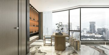 Natural Stone Flooring and Wall Cladding in Luxury Hotel Dining Rooms: Architectural Details and Project Supply Process