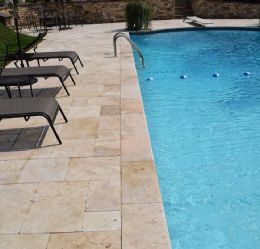Advantages of Turkish Travertine for Pool Surroundings