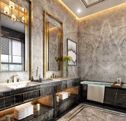Turkish Grey Marble Portfolio: Surface Finishes and Architectural Applications